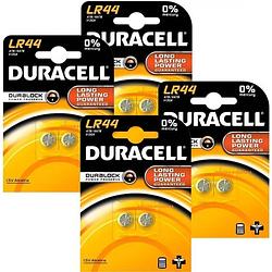 Foto van Duracell lr44 ag13 knoopcel batterij - 4 x 2 blister