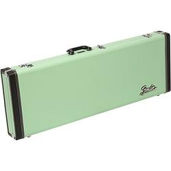 Foto van Fender classic series strat/tele case surf green limited edition