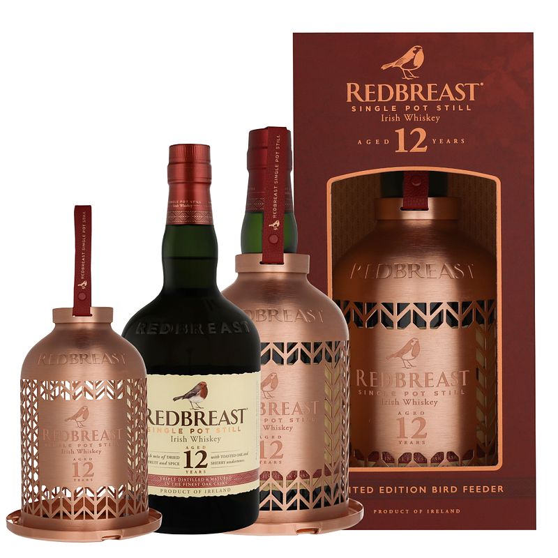 Foto van Redbreast 12 years limited bird feeder 70cl whisky