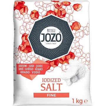 Foto van Jozo jodium zout fijn 1kg bij jumbo