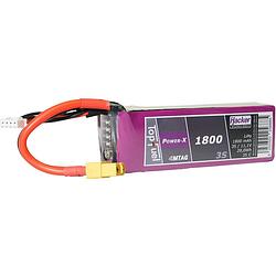 Foto van Hacker lipo accupack 11.1 v 1800 mah aantal cellen: 3 35 c softcase xt60