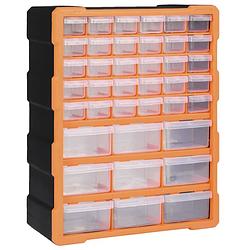 Foto van Vidaxl organiser met 39 lades 38x16x47 cm