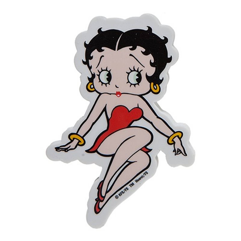 Foto van Kamparo gum jumbo betty boop wit/rood