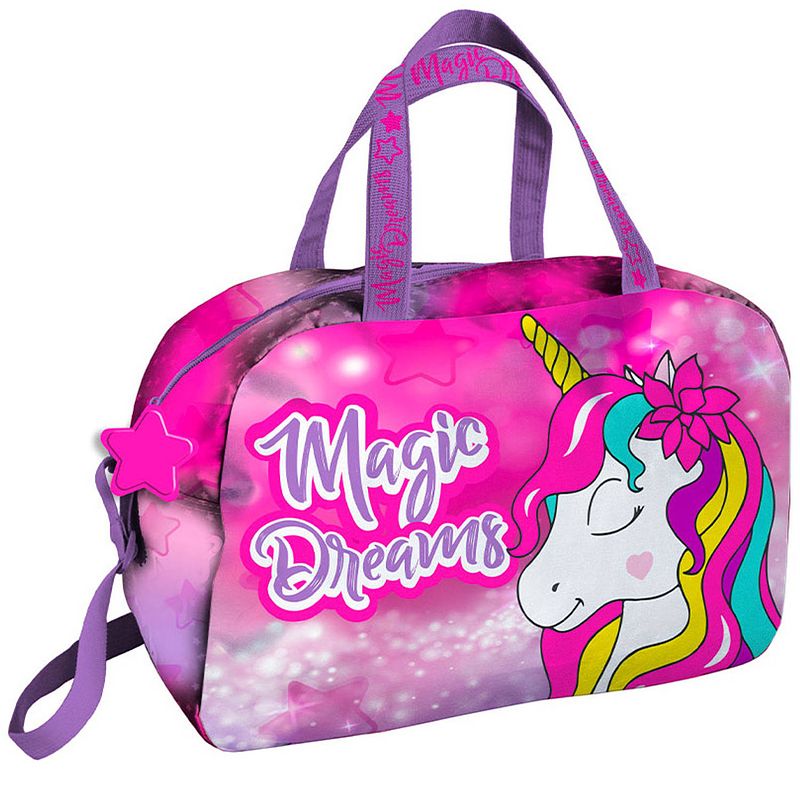 Foto van Unicorn schoudertas magic dreams - 40 x 25 x 17 cm - polyester