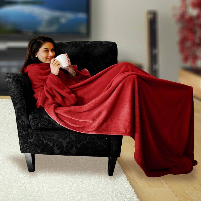 Foto van Snuggie snug rug deluxe