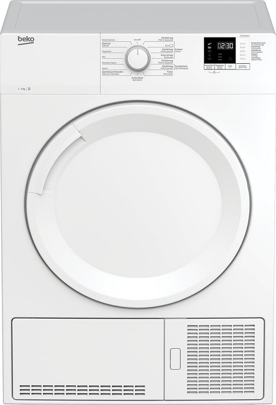 Foto van Beko dc72301bx1 condensdroger wit