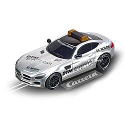 Foto van Carrera go! racebaanauto mercedes amg gt dtm 1:43 zilver