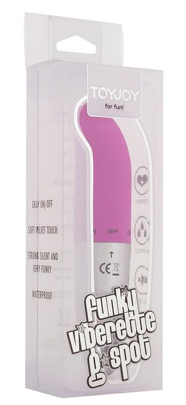 Foto van Toyjoy funky viberette g-spot violet