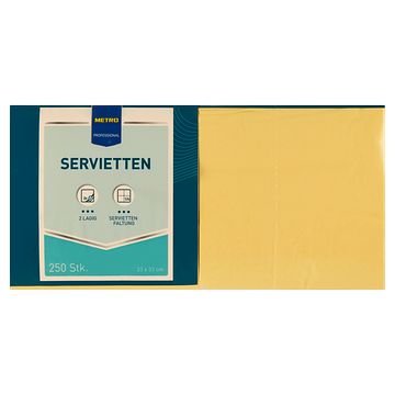 Foto van Metro professional napkins 2laags 250 stuks bij jumbo