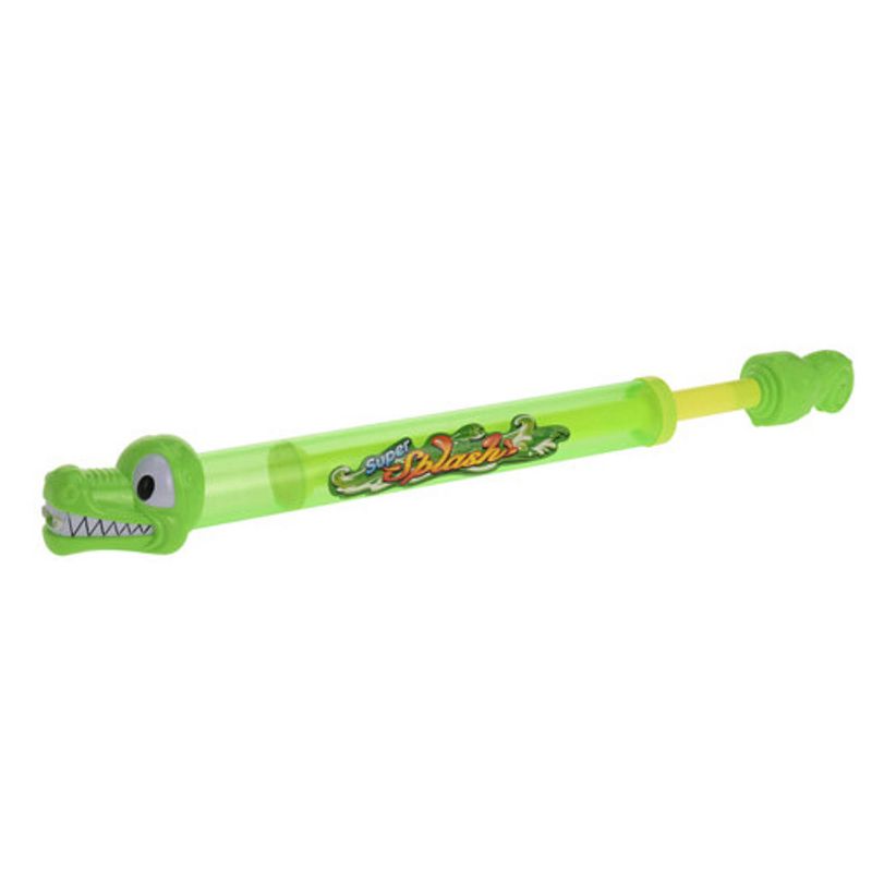 Foto van Waterpistool/waterpistolen krokodillen waterspuit 51cm - waterpistolen