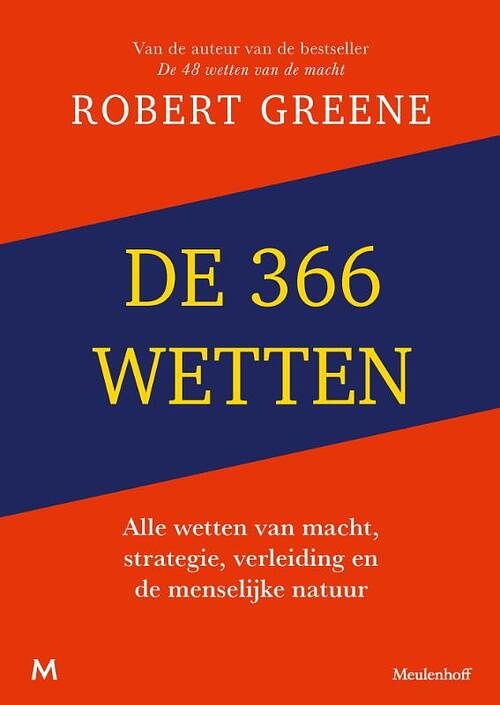 Foto van De 366 wetten - robert greene - paperback (9789029095433)