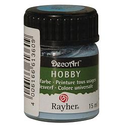 Foto van Flesje acrylverf lichtblauw 15 ml - hobbyverf