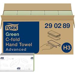 Foto van Tork 290289 papieren handdoeken groen 20 stuks/pak 20 stuk(s)