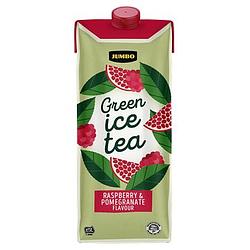 Foto van Jumbo green ice tea raspberry & pomegranate 1, 5l