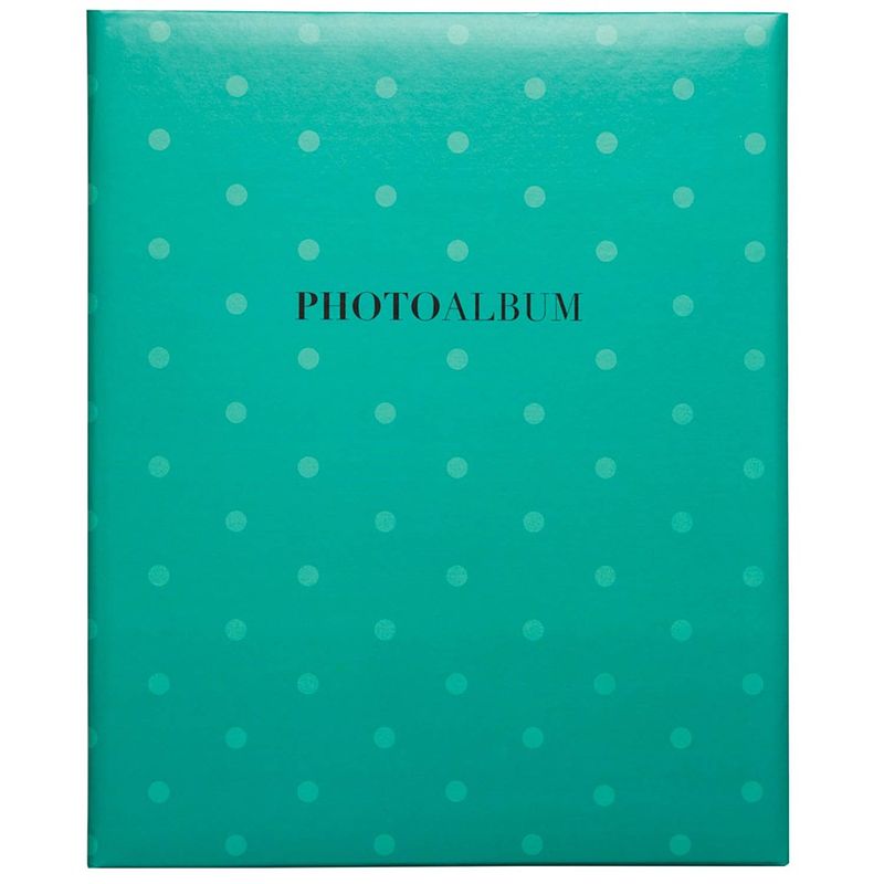 Foto van Grupo erik fotoalbum green dots hardcover 27 x 33 cm groen