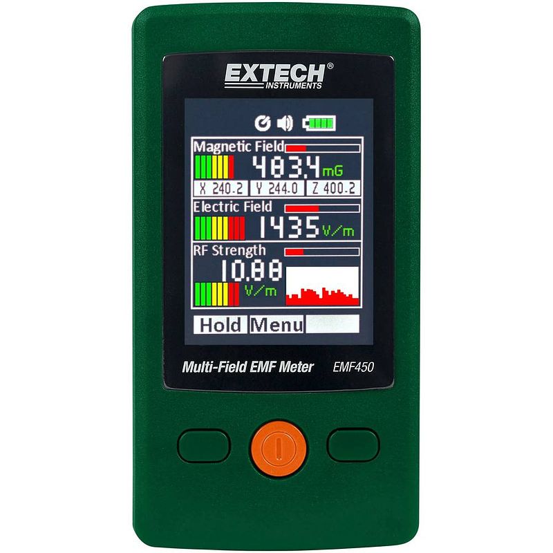 Foto van Extech emf450 magneetveldanalyser