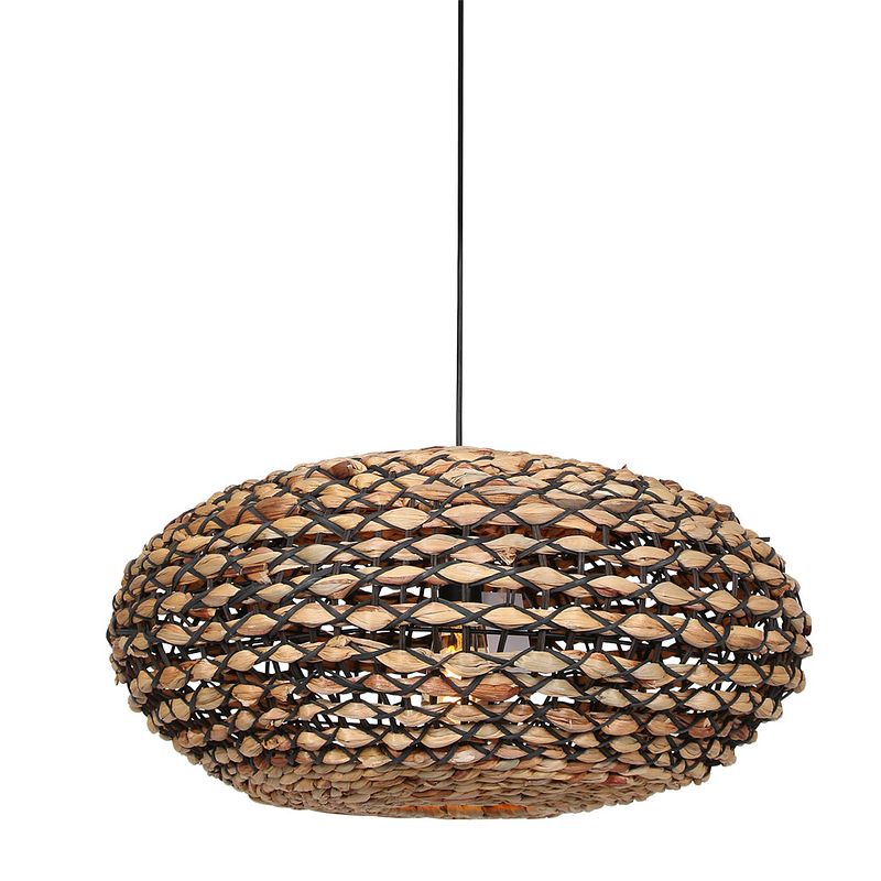 Foto van Light & living tripoli hanglamp rotan 55 cm