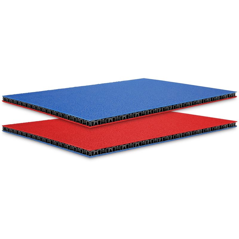 Foto van Adam hall 0568blur solidlite® plaat blauw/rood 6.8 mm 2500 x 1250 mm (per stuk)