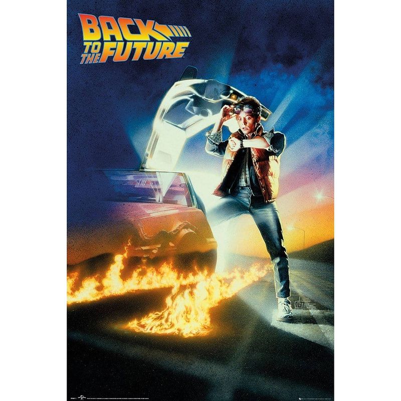 Foto van Gbeye back to the future key art poster 61x91,5cm