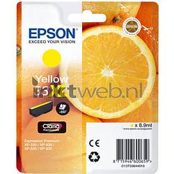 Foto van Epson 33xl geel cartridge