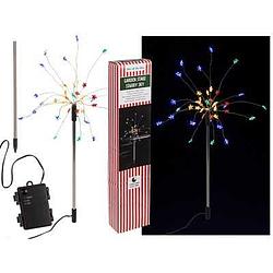 Foto van Garden stake starry sky with 40 led