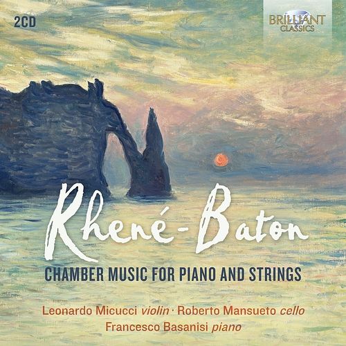 Foto van Rhene-baton: chamber music for piano and strings - cd (5028421955544)