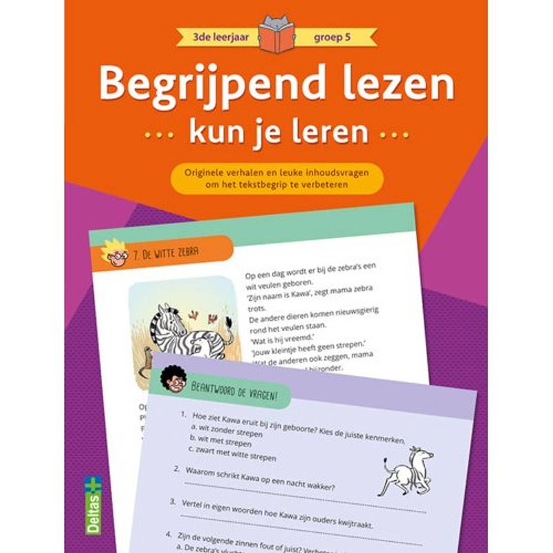 Foto van Begrijpend lezen kun je leren 3de leerjaar groep 5