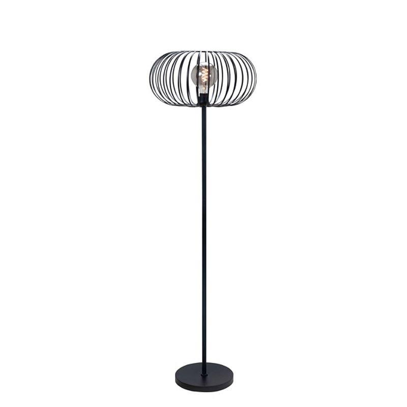 Foto van Infiori -ghlight - bolato - wandlamp - e27 - 50 x 50 x 166cm - zwart