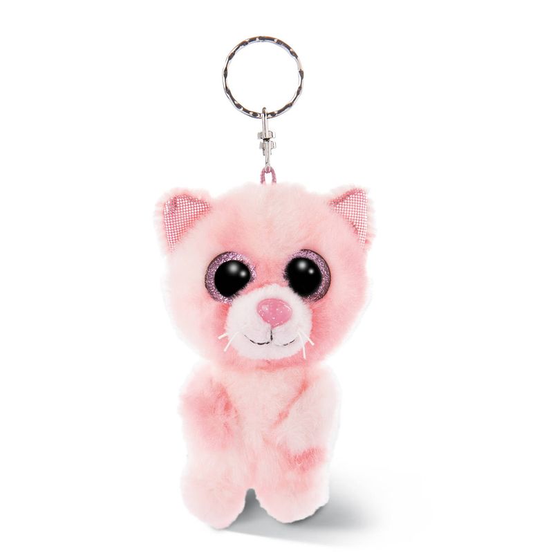 Foto van Nici sleutelhanger glubschis kat junior 9 cm pluche roze