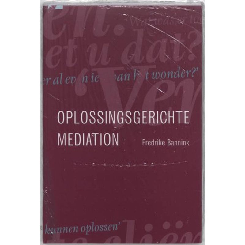 Foto van Oplossingsgerichte mediation