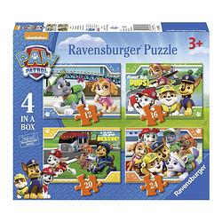 Foto van Ravensburger puzzel 4-in-1 paw patrol - 12 + 16 + 20 + 24 stukjes