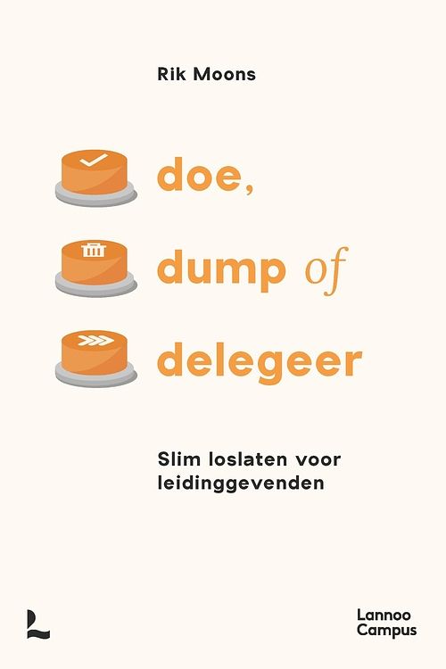 Foto van Doe, dump of delegeer - rik moons - ebook