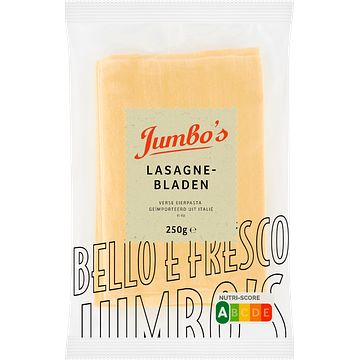 Foto van Jumbo verse pasta lasagnebladen 250g