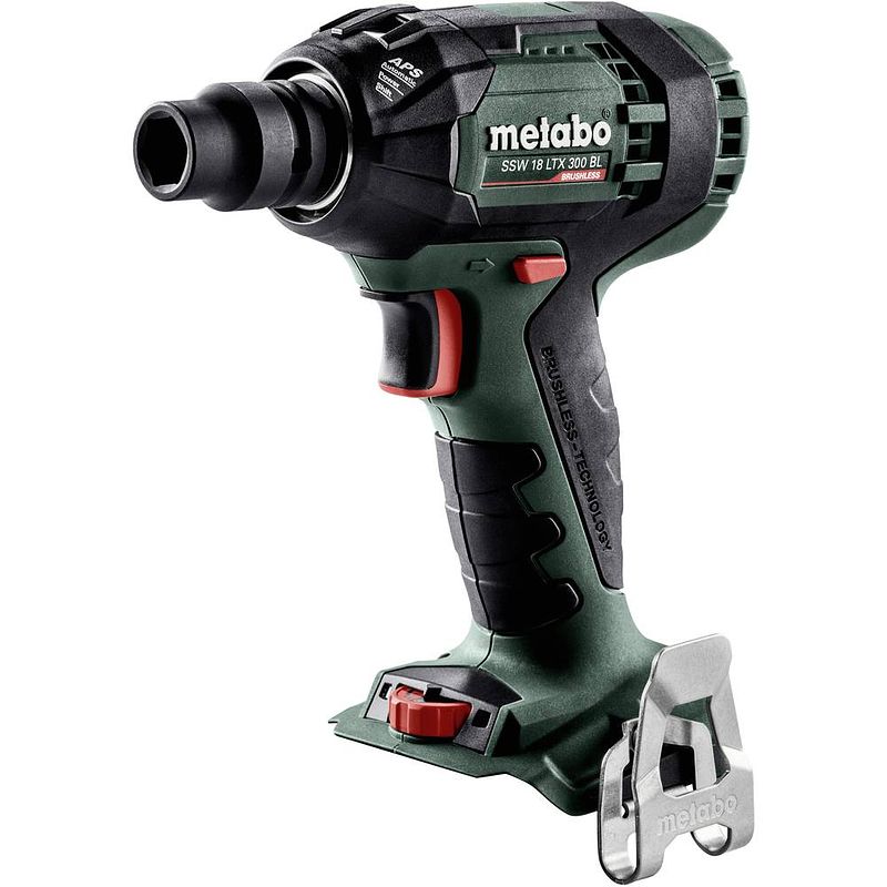 Foto van Metabo ssw 18 ltx 300 bl 602395890 accu-slagmoersleutel li-ion