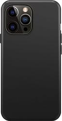 Foto van Xqisit silicone case apple iphone 15 back cover zwart