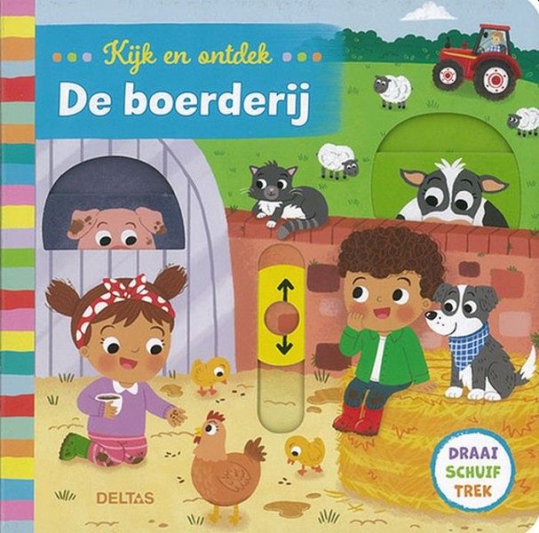 Foto van Boek kijk en ontdek! - de boerderij