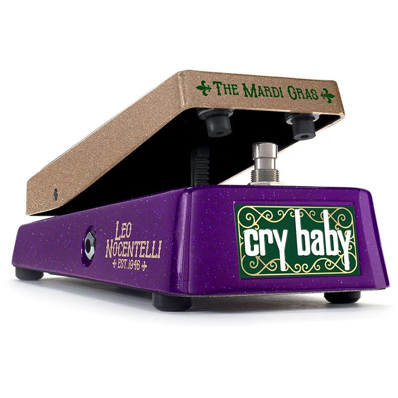 Foto van Dunlop ln95 leo nocentelli cry baby mardi gras wah