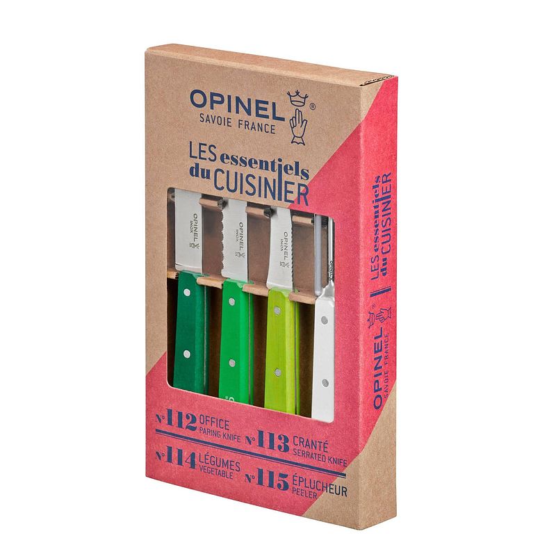 Foto van Opinel les essentiels keukenset - primavera - 4-delig