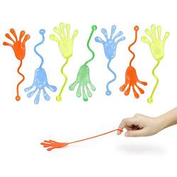 Foto van Decopatent® uitdeelcadeaus 48 stuks plakhandjes - sticky hands -