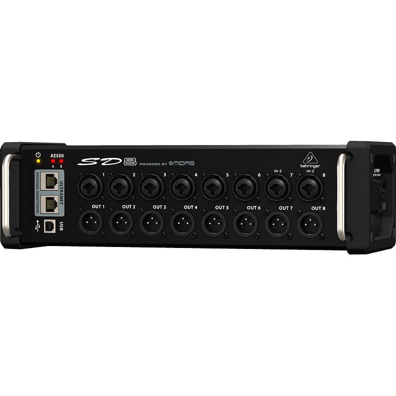 Foto van Behringer sd8 i/o stage box