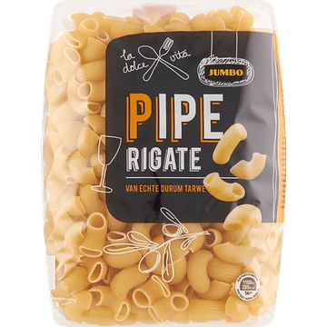 Foto van Jumbo pipe rigate 500g