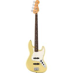 Foto van Fender player ii jazz bass rw hialeah yellow elektrische basgitaar