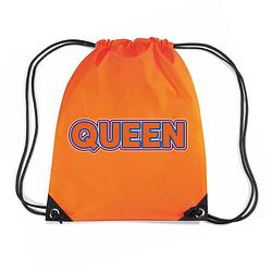 Foto van Koningsdag rugtas oranje - queen - waterafstotend - 45 x 34 cm - rugzakken