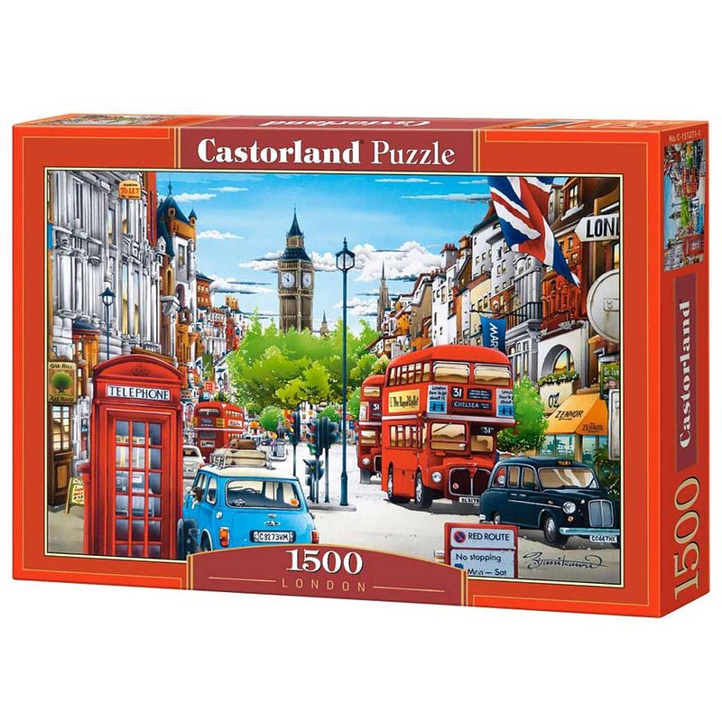 Foto van Castorland puzzel london - 1500 stukjes