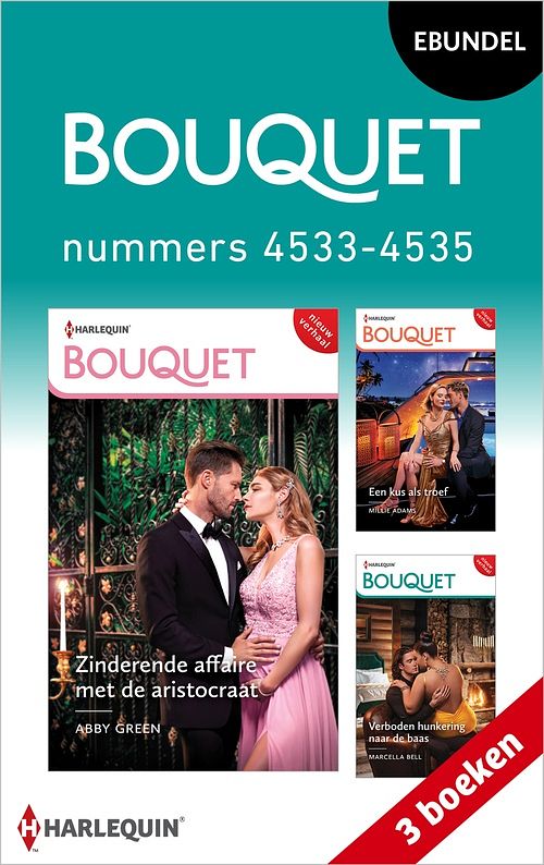 Foto van Bouquet e-bundel nummers 4526 - 4528 - abby green, millie adams, marcella bell - ebook