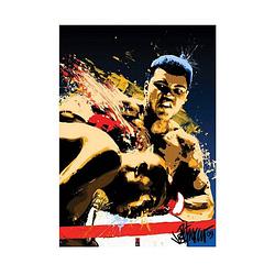 Foto van Pyramid muhammad ali sting petruccio kunstdruk 60x80cm