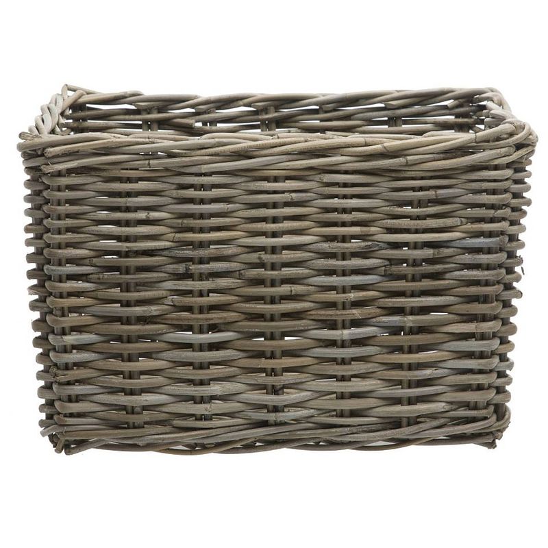 Foto van New looxs fietsmand brisbane 39 liter 46 x 33 cm rotan grijs