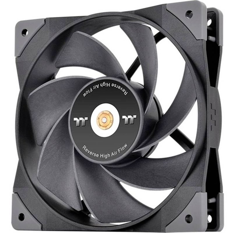 Foto van Thermaltake cl-f155-pl12bl-a cpu-koellichaam met ventilator zwart (b x h x d) 120 x 120 x 25 mm