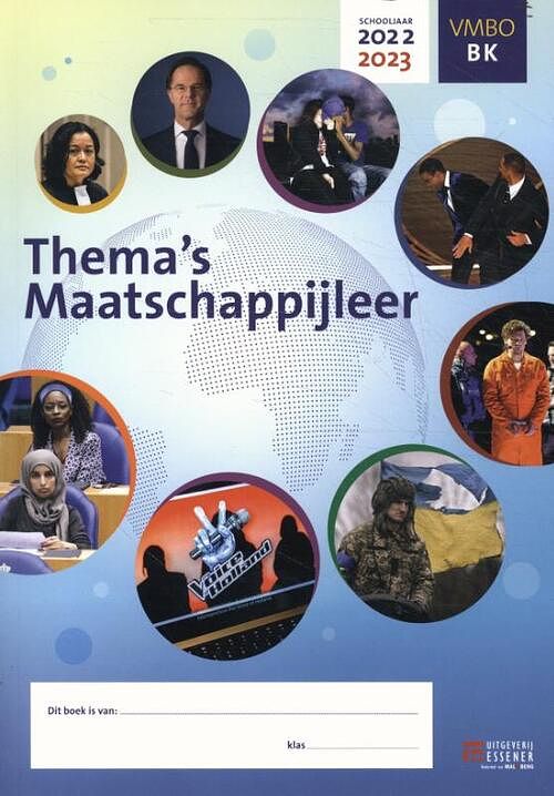 Foto van Thema's maatschappijleer - merijn brada - paperback (9789086744947)