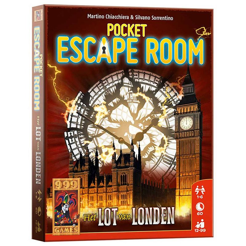 Foto van Pocket escape room: het lot van londen